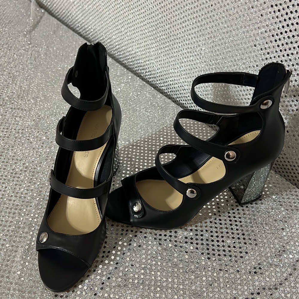 MARC FISHER 4 Strap Block Heels